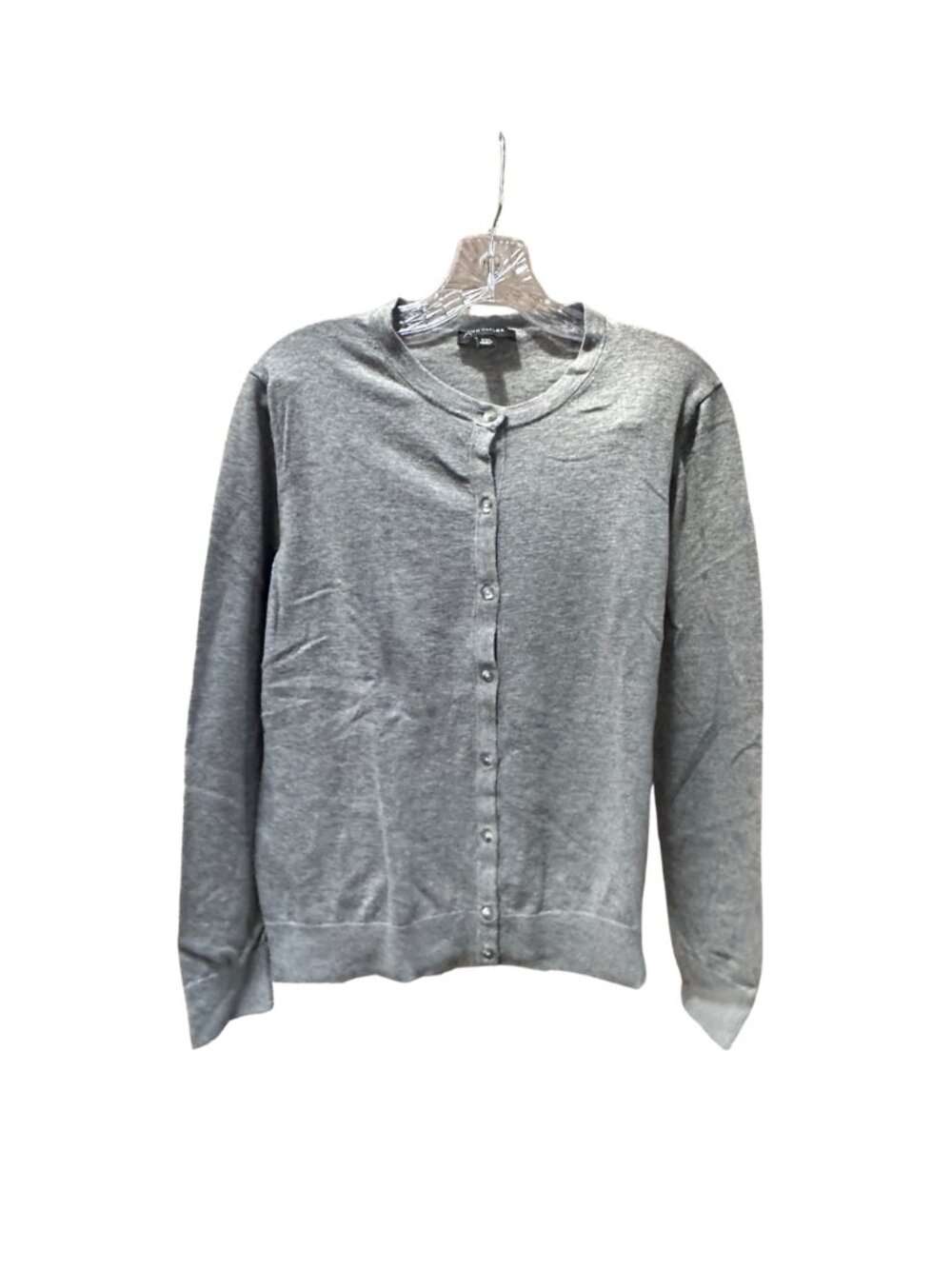 Ann Taylor Gray Button Front Cardigan Sweater - Women's XXL